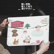 カラフルな小犬デザインのノートパソコン用インナーケース【適応機種多数・女性向け】