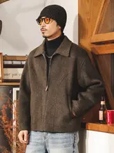 アメリカンビンテージ ダブルフェイスカシミヤコート【冬用・高級感・カジュアルジャケット】