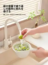 キッチン用水差しスプーン【優質プラスチック・長柄・洗髪用デザイン】