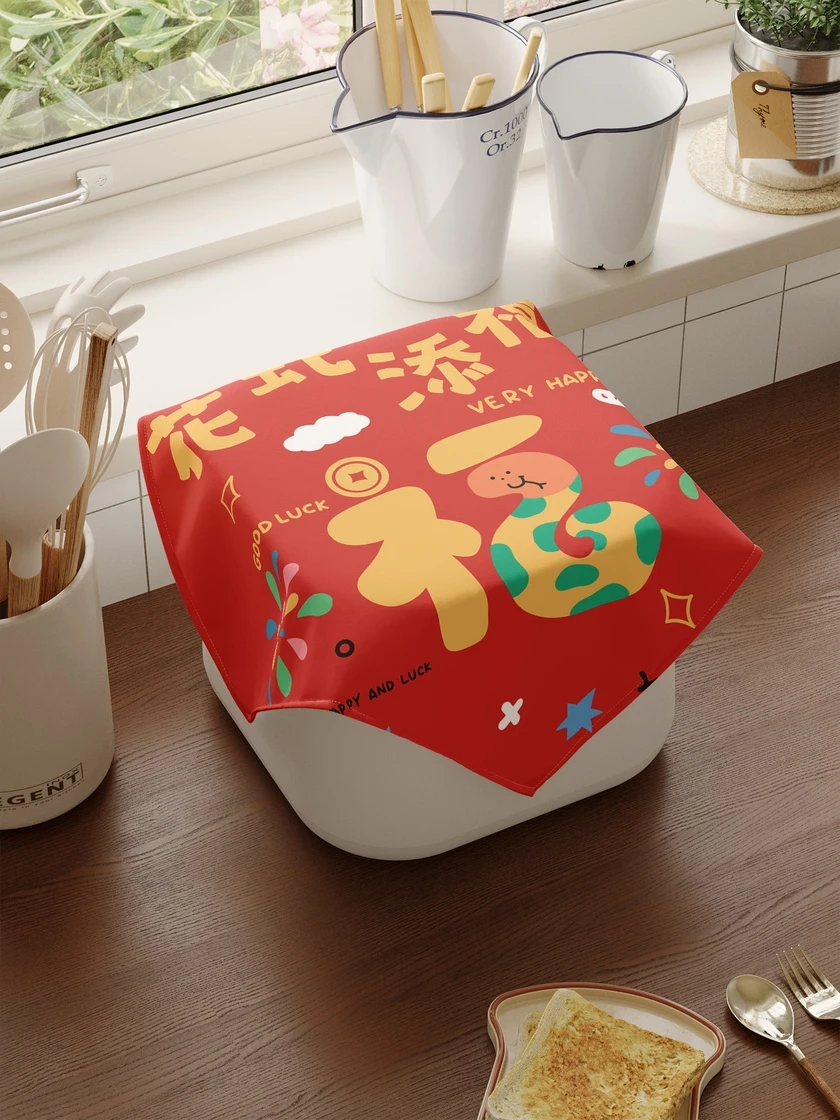ふきん レンジ としての防塵カバー：電子レンジ・炊飯器用ユニバーサルヘッドクロスの実用性と使い方