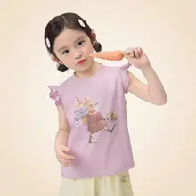 イラストプリント付き 半袖Tシャツ【抗菌・子供用・夏向け】（セットアップ対応）