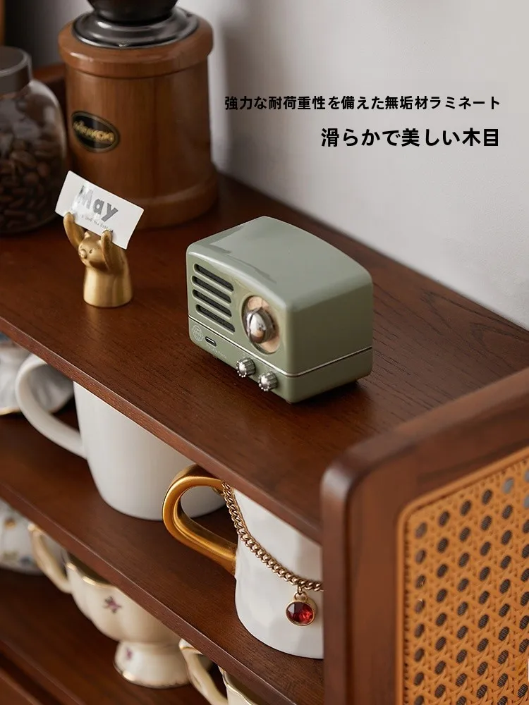 天然木製藤編みカゴテーブルLT100-SNJ-02E：収納機能と田园スタイルの実用性を解説
