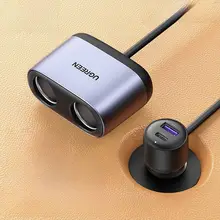 車載充電器【Apple対応・二口・急速充電・シガーソケット】