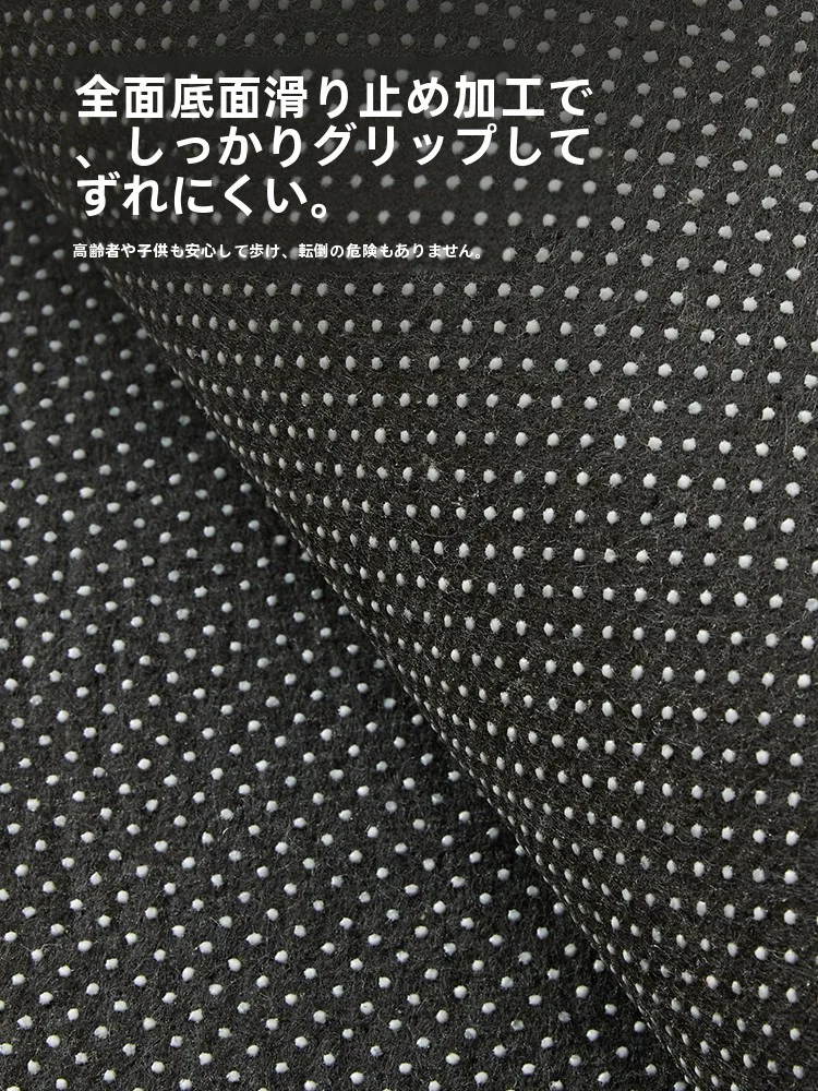 墨彩デザインのタマイズ可能な玄関マット：滑り止め・抗汚性と多様なサイズ選択の実用性