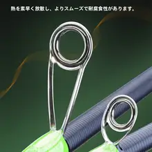 携帯用短尺ルアーロッド【陶器ガイド付き・伸縮式・軽量チタン合金製】