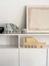 天空の城アートオブジェ【高級装飾品・ホテル・ヴィラ・サンプルルーム用】