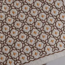 刺し子刺繍ティーセッティングキット【DIY・一人用・十字模様】