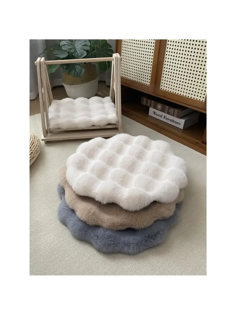 猫用丸型寝床：冬季专用の高柔らかさと足元への優しさを実現