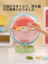 大容量の子供用ヘアアクセサリー収納ボックス【デスク用・防塵・惑星デザイン】