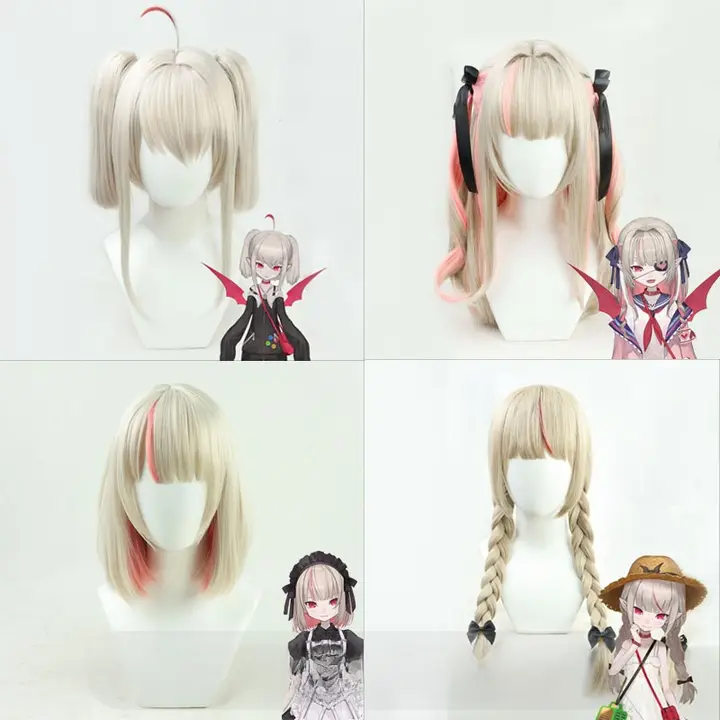 魔界のリリムコスプレウィッグ【VTuber用・キャラクターウィッグ】