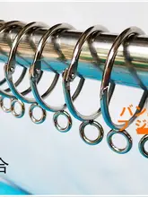 カーテンリング【金属製・ローマンロッド用・スライド式】