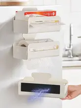 マグネット式キッチンペーパーケース【壁掛け・ティッシュ収納・冷蔵庫用】