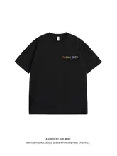 カラフルグラデーションデザインのコットン短袖ティーシャツ【女性用・シンプル・夏用】