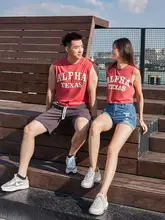 AlphaGym アメリカンヴィンテージスタイルの夏用スポーツタンクトップ【通気性・滑らかな肌触り・ユニセックス】