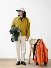MBBCAR メンズ＆レディース 美式復古 コーチジャケット【防風デザイン・山系作業用・ナarrow幅】