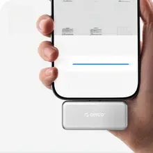 Orico iPhone用モバイル外付けストレージ【大容量・データバックアップ対応】