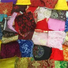 ハンドメイド用残布 DIY人形服用布地【小さな練習用・ジャカード織り・香袋用】