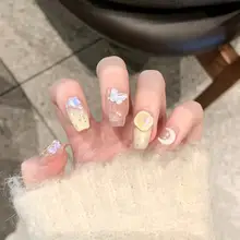 魅力満載の可愛いネイルシール【長め・短め・取り外し可能】