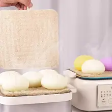二層式ゴーヤ蒸し器用シート【植物繊維・通気性・手作り】