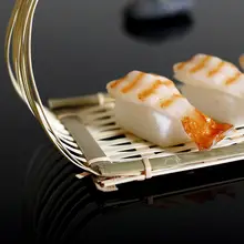 手作り竹製手提げカゴ【野菜・果物・お菓子・寿司・ピクニック用】