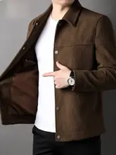 コーデュロイ工装ジャケット【メンズ・カジュアル・ゆったりフィット・秋春用】
