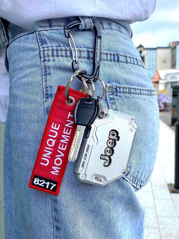 実用的な多機能カラビナキーホルダー：ロッククライミング道具としての機能性と耐久性の検証