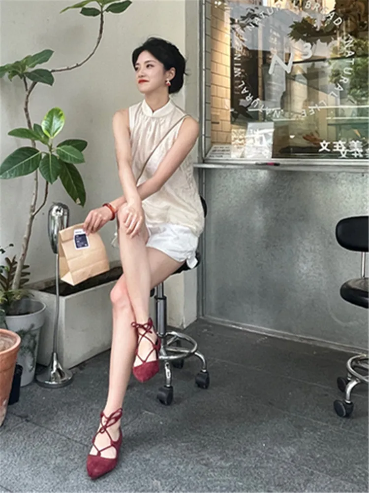 新中式デザイン半身裙：夏服古着としてのスタイルと実用性のバランス