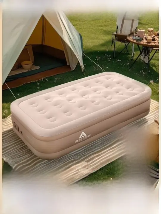 アウトドア用自動膨張エアマットレス【高く厚い・一人用・快適寝具】（セットアップ対応）