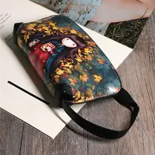 カラフルなデザインのハンドバッグ【可愛いキャラクター・スマートフォン対応・便利な手首用】