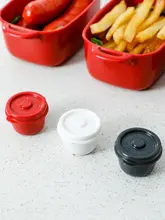 持ち運びに便利なミニ調味料 密封ボックス【サラダソース・ジャム用】