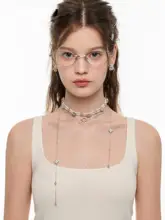 デザイン性に優れたロングネックレス【重ね付け対応・セレクトアクセサリー】