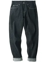 MBBCAR 11OZ デニム九分丈パンツ【赤耳・洗い加工・アメリカンカジュアル】