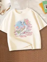子供用 半袖Tシャツ【綿100%・夏用・かわいいデザイン】