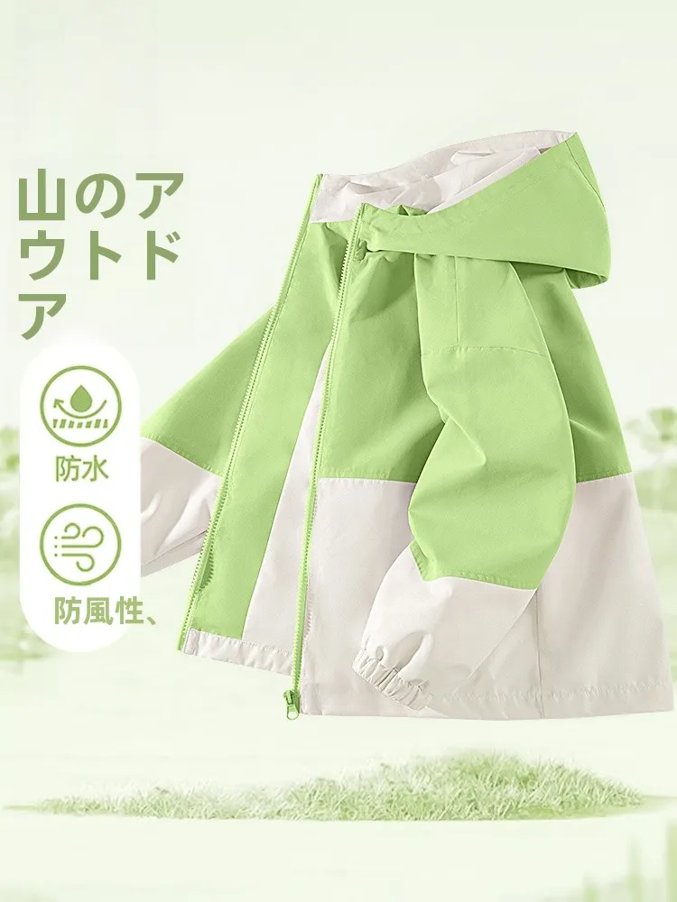 子供用レインコート レインポンチョ キッズ おすすめモデル：Jeanswestの長袖防水アウター
