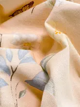 蝶恋花デザインの全棉磨毛布団カバー【無蛍光・秋冬用・極上の柔らかさ】