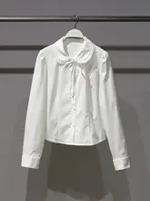 甘美な印象の長袖シャツ【冬用・シンプルデザイン・女性用】