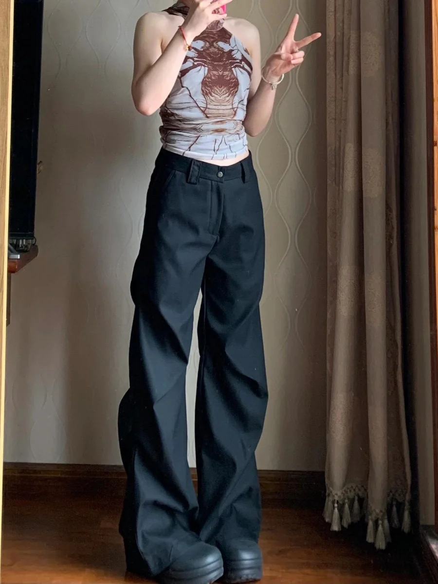 脚長 パンツ どのくらいの丈がおすすめか？黒のエクストラロングワイドパンツの実測と選び方