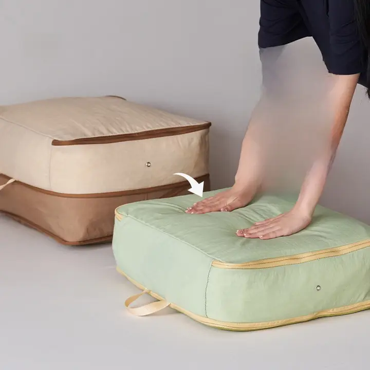 大容量圧縮ダウンジャケット収納袋【秋冬衣類整理用・防塵仕様】