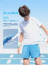 速乾性のショートスリーブTシャツ【キッズ・カジュアル・夏用・スポーツ】