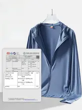 木林森 UPF50+ 男性用 透湿軽量フィッシングUVカットウェア【夏用・アイスシルク・通気性】