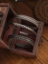 欧美風 ツイスト麻ロープブレスレット【シンプル・男女兼用】