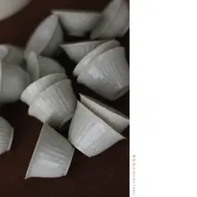 手作り青釉古風茶杯【工夫茶用・個体差あり】