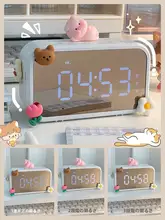 学生向け目覚まし時計【デスクトップ用・高音質Bluetoothスピーカー・スタイリッシュデザイン】