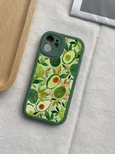 アボカド水彩イラストのスマートフォンケース【iPhone・Xiaomi・Huawei・OPPO・Vivo対応】