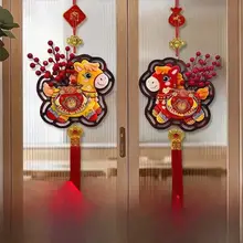 光る小馬の飾り【新年用・玄関やリビングに最適】
