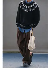 コーヒーブラウンワイドパンツ【 メンズ・フィット・カジュアルデザイン】