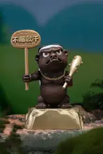 銅製 ひげだるま デスクトップオーナメント【リビング用・インテリア装飾】