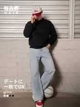 UZIS 秋冬用 半高ネック スポーツパーカー【極上の柔らかさ・カジュアル＆】（セットアップ対応）