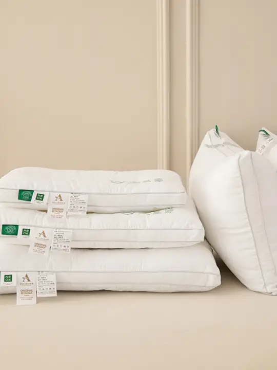 全綿製まくら【首サポート・快適睡眠・家庭用・学生向け・ホテル用】（セットアップ対応）