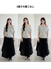 半袖Tシャツ レディース オフショルダー ワンショルダー 2WAY 快適な着心地 カジュアル 夏